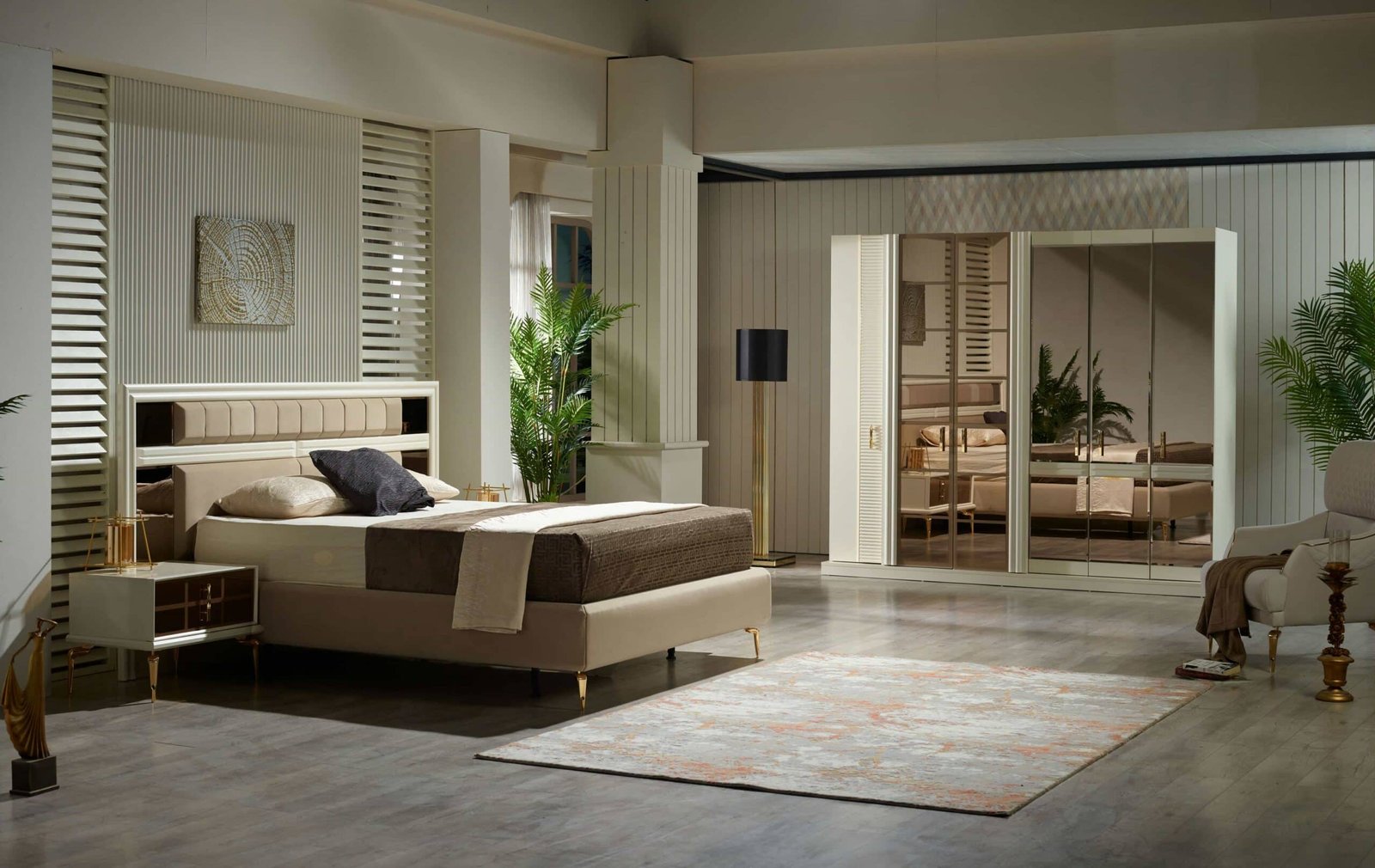 Silva Yatak Odası Sürgülü (Tek Kapaklı )